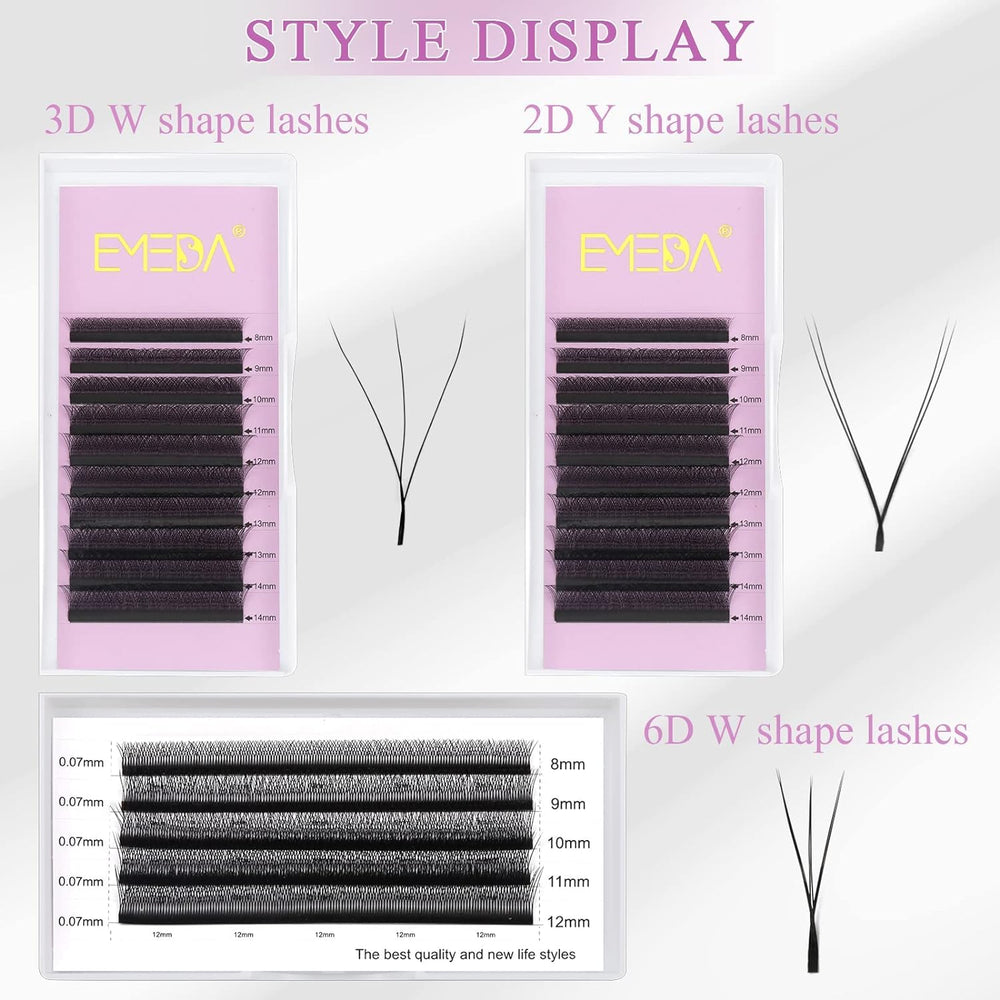 EMEDA professional eyelash supplies with after-sale support and replacements.