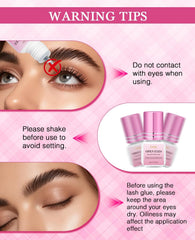EMEDA waterproof hold for two weeks on lash clusters during daily activities