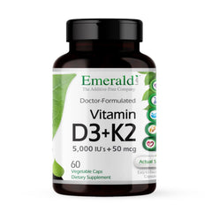 EMERALD LABS Vitamin D3+K2 bone health and heart support