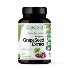 Emerald Labs Grape Seed Extract bottle label