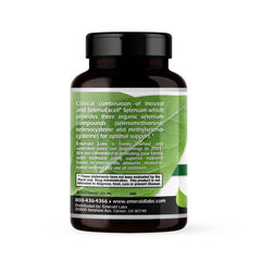 Graphic highlighting SelenoExcell selenium and inositol ingredients