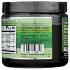 Close-up of the product label on Emerald Labs Leaky Gut Health