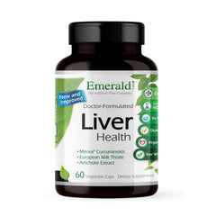 Emerald Labs Liver Health bottle – front view