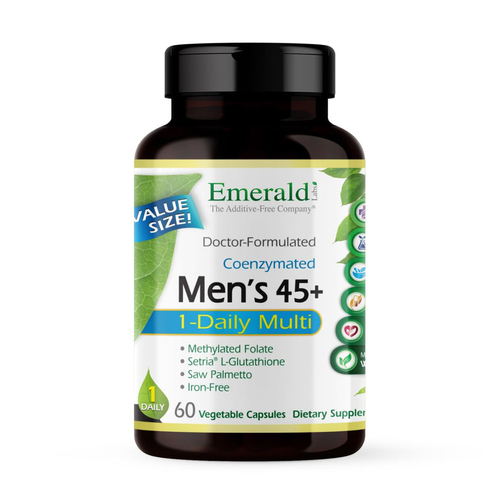 Emerald Labs Men's 45+ 1-Daily Multi bottle