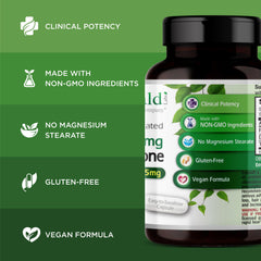 Product packaging of EMERALD LABS Pregnenolone and DHEA supplement