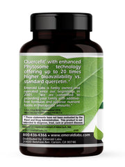 Ingredients: Quercefit 250 mg phytosome quercetin