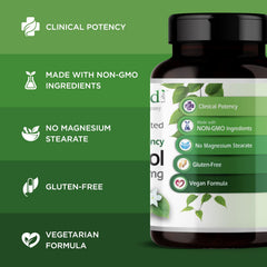 Vegan, non-GMO, gluten-free plant-based capsules