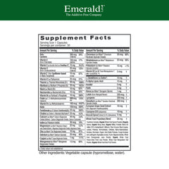 Close-up of label highlighting gluten-free and vegetarian claims