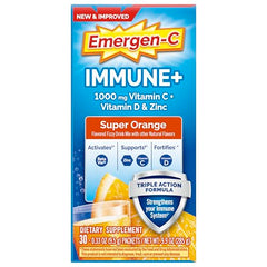 B vitamins for natural energy support in Emergen-C Immune+ Triple Action
