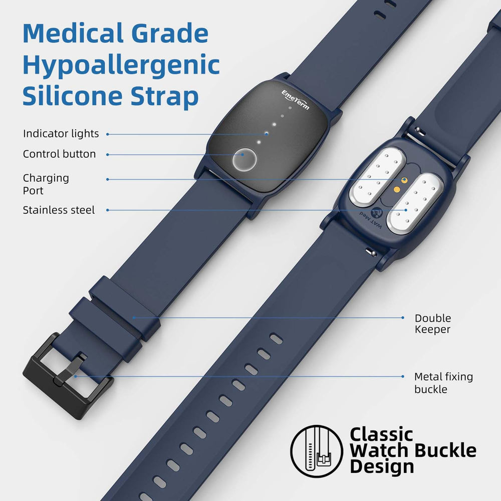 EmeTerm Explore five adjustable intensity levels for personalized comfort