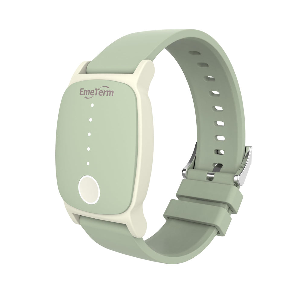 EmeTerm Explore anti-nausea wristband relieves motion sickness on trips