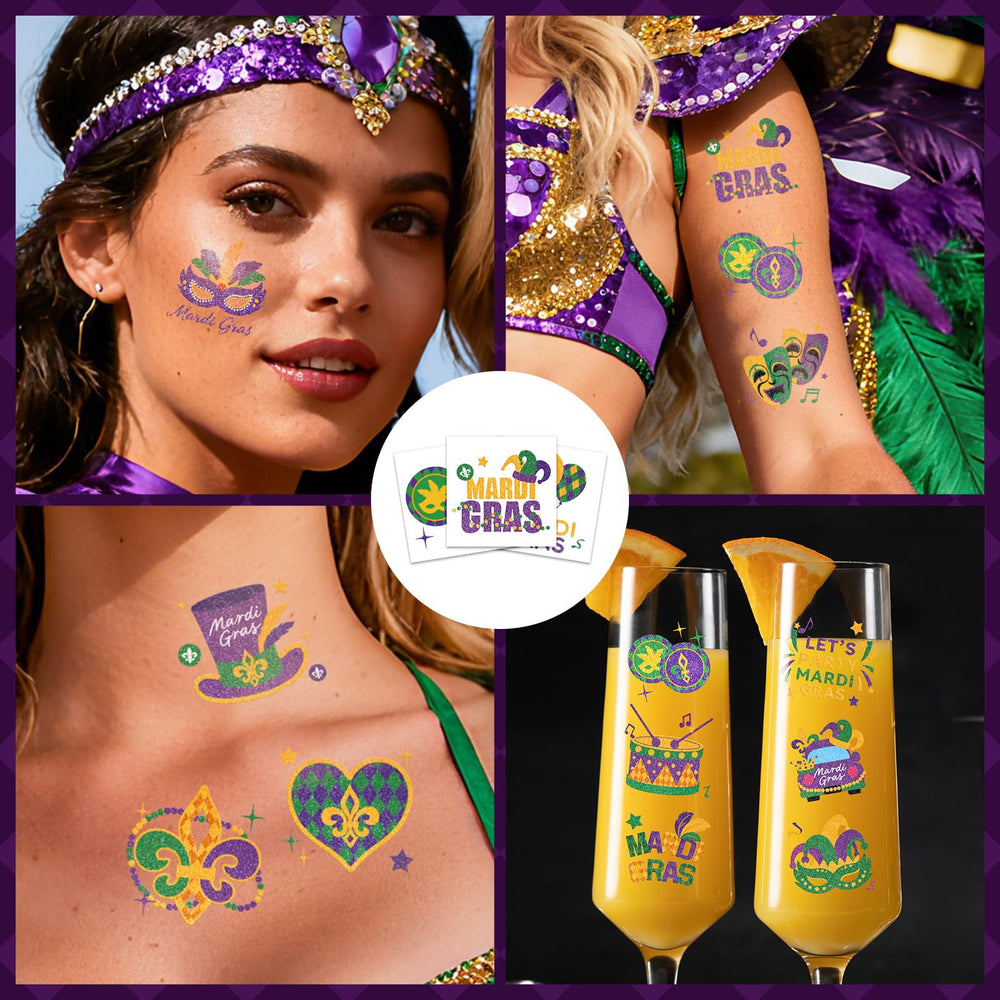EMOME Mardi Gras party favors accessory kit for celebrations