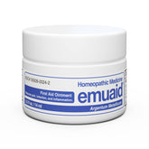 emuaid ointment jar closeup for portable skin relief on the go