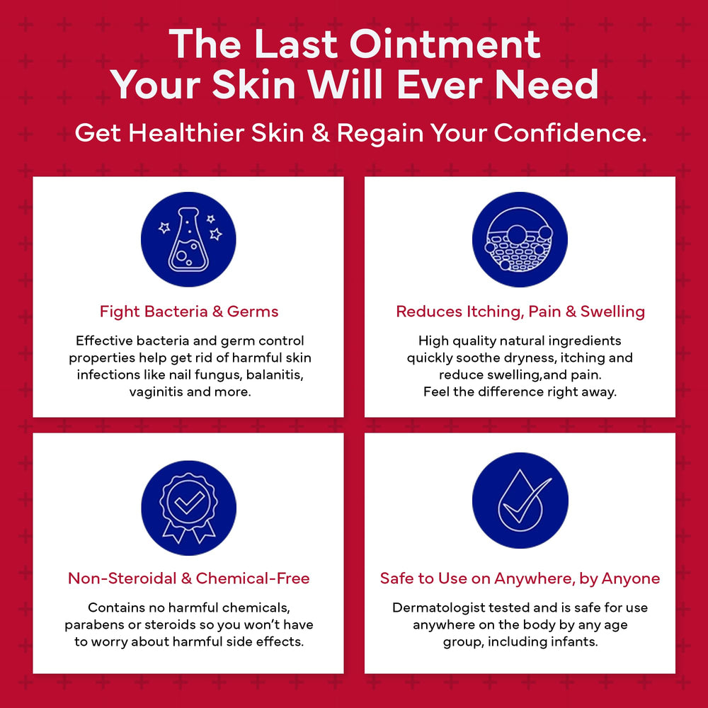 EMUAIDMAX Ointment bottle detail highlights precise dosing and quality