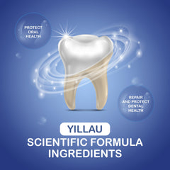 Graphic showing enamel protection by hydroxyapatite