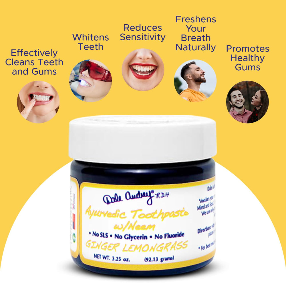 Enamel repair vegan toothpaste with Ayurvedic formula