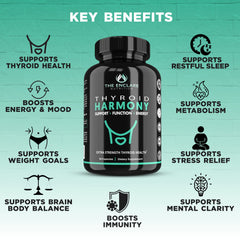 Adrenal and thyroid harmony concept visuals