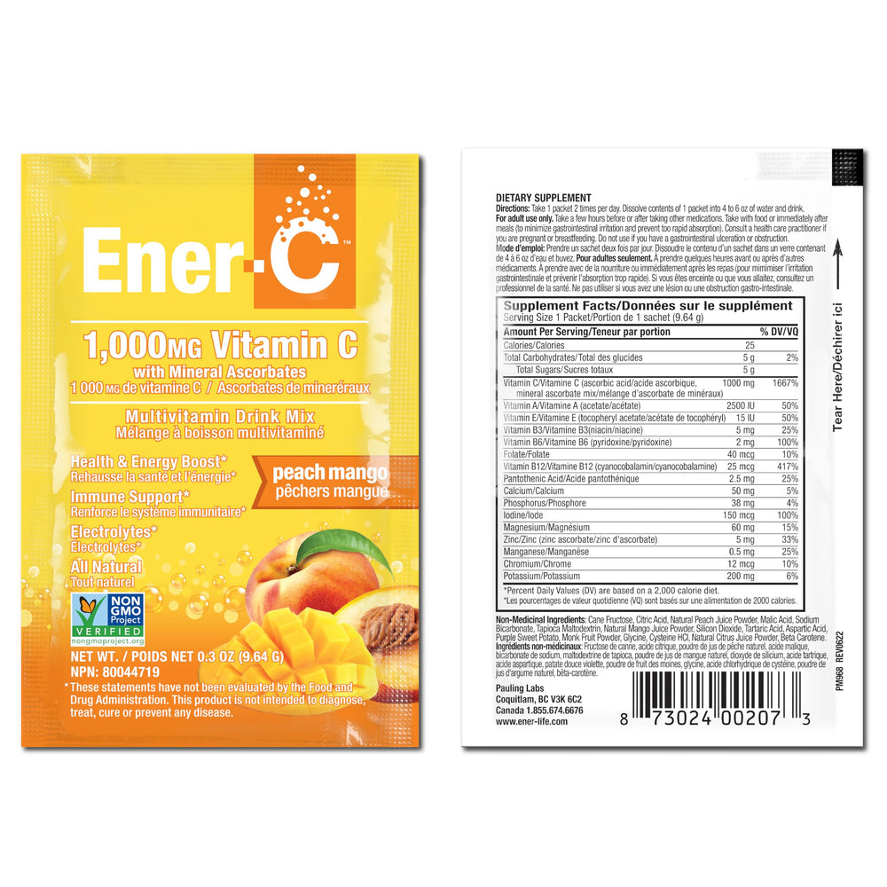 Ener-C 30-count box packaging image
