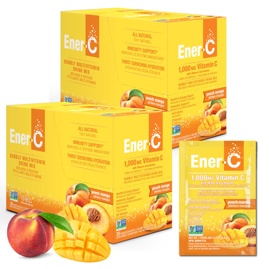 Ener-C Peach Mango 60-count packaging
