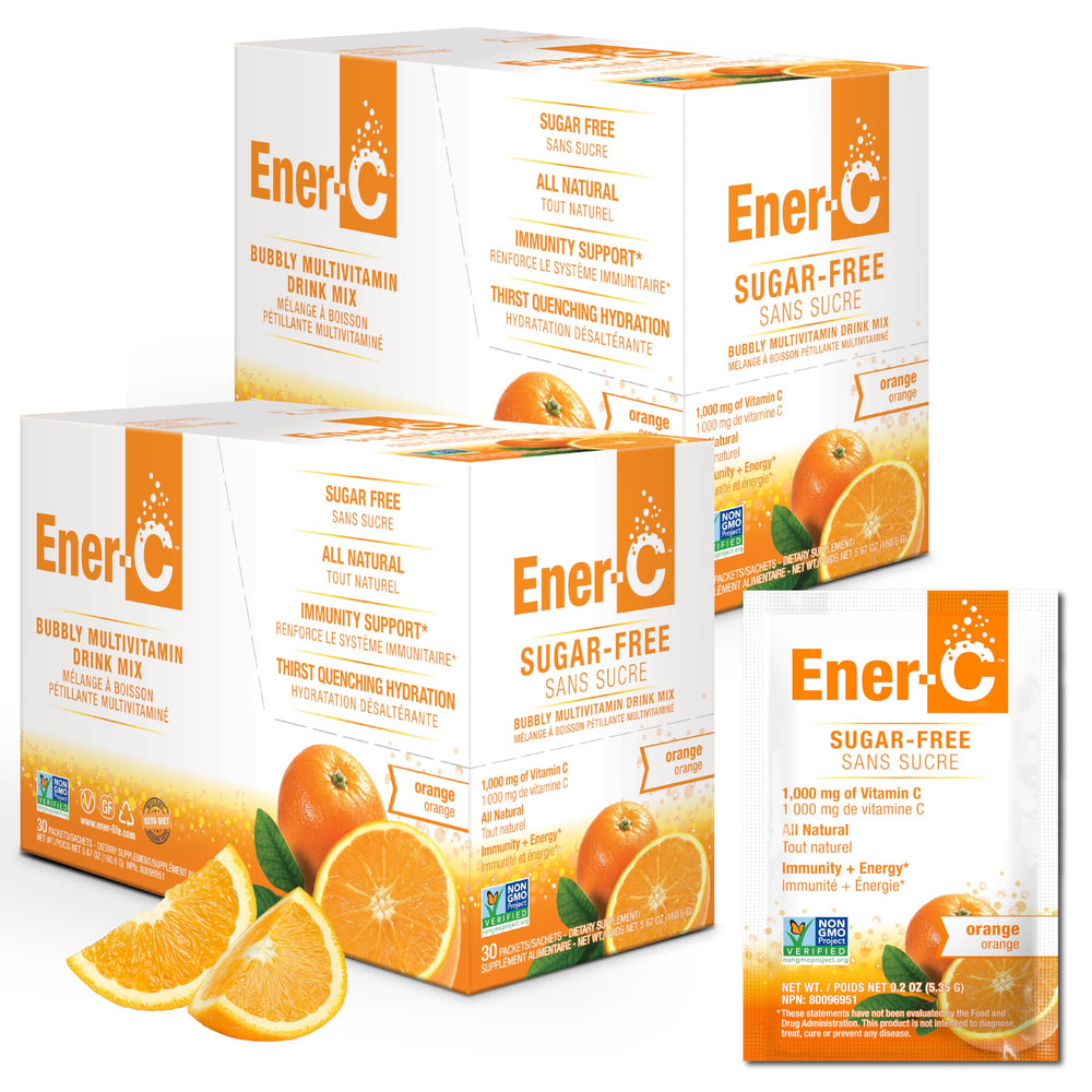 Ener-C Sugar Free Orange front pack shot