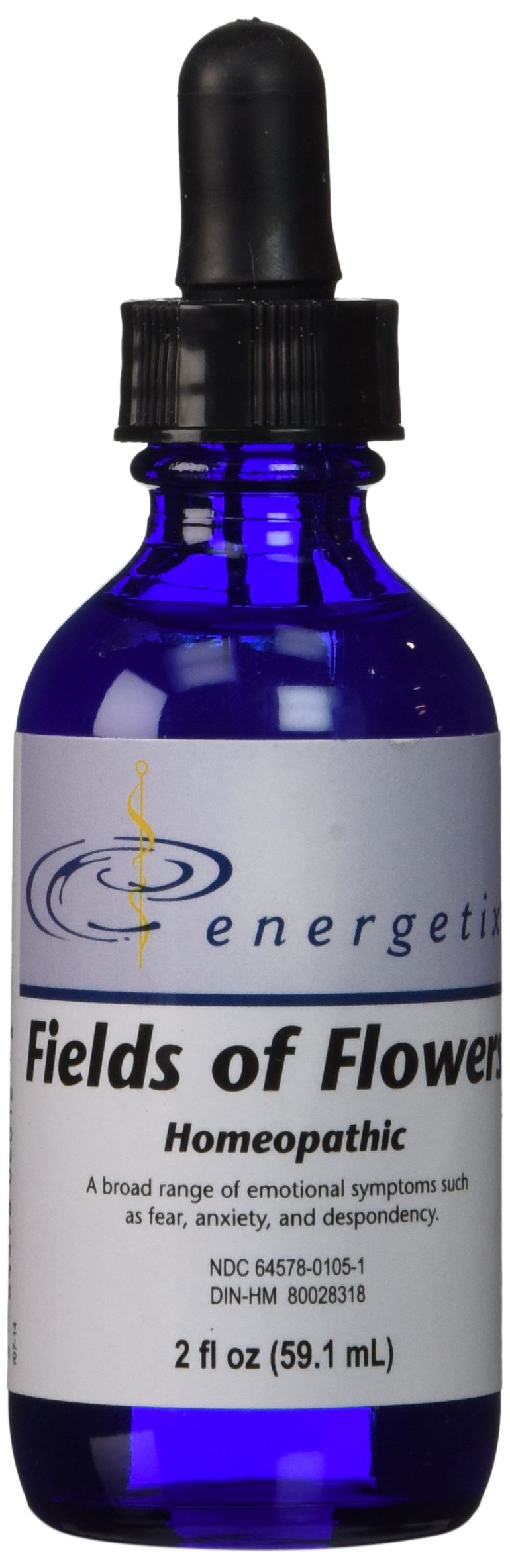 Energetix Fields of Flowers homeopathic remedy bottle and label