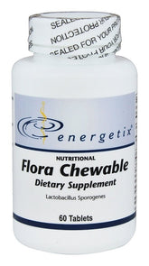Energetix Flora Chewable bottle with 60 chewable tablets