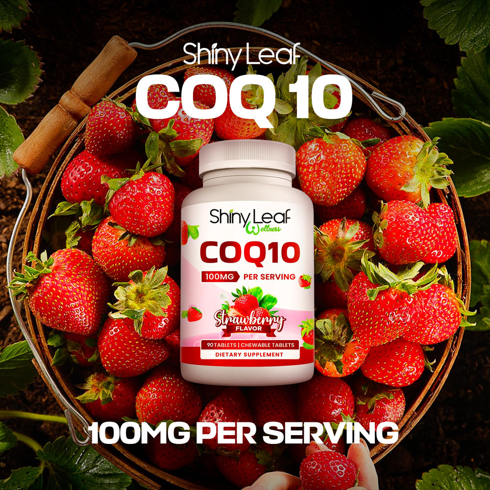 Energy-boost illustration for CoQ10 chewables