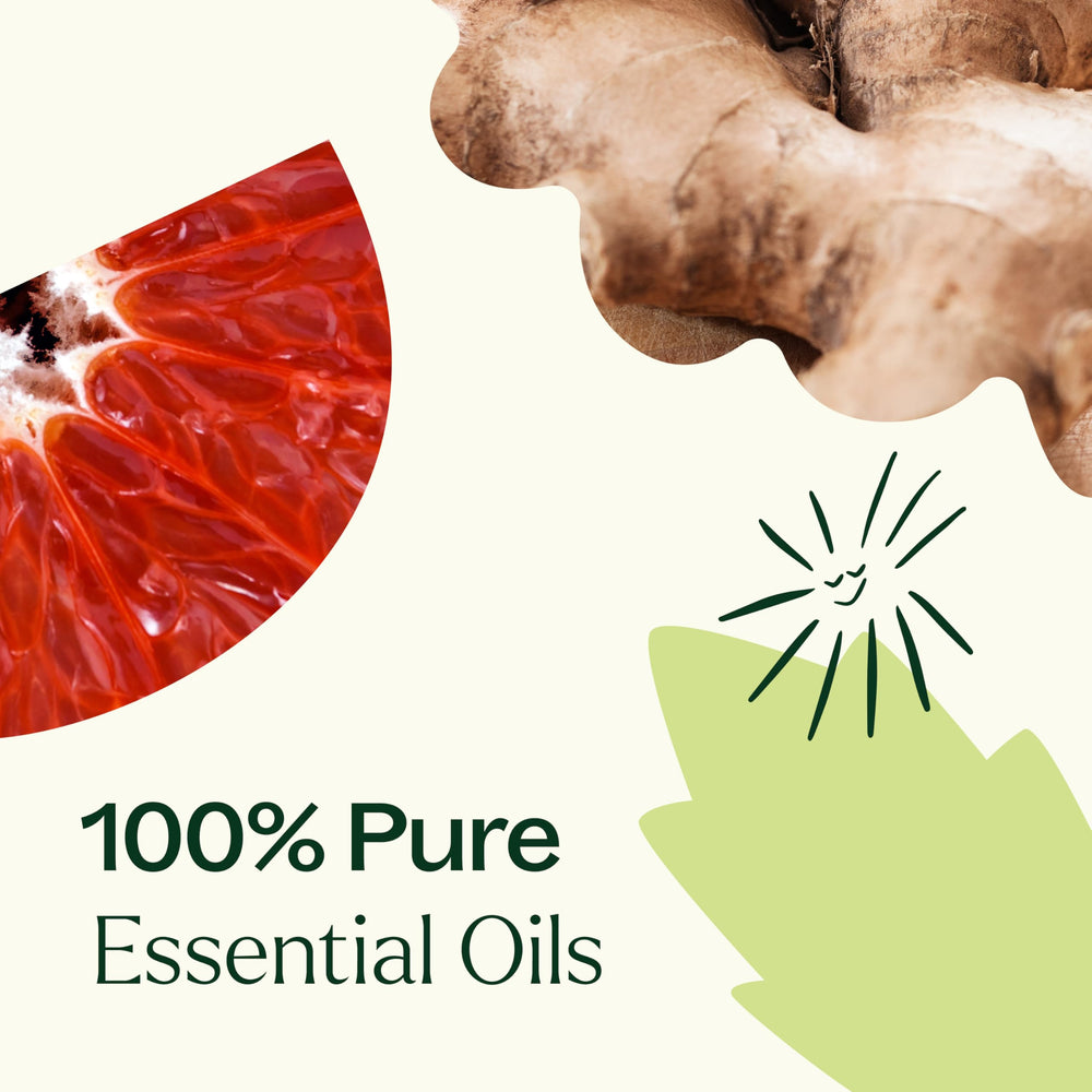 Diffuser emitting mist with Energy Essential Oil Blend