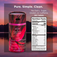 EnergyBITS VITALITYbits daily-use shot suggesting reliable plant-based protein and focus.