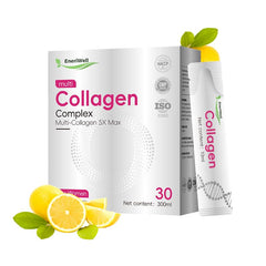 EneriWell Lemon flavor Biotin & Collagen sachet front view