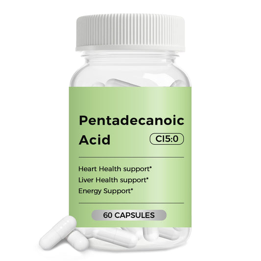 Engtozl Pentadecanoic Acid supplement bottle front