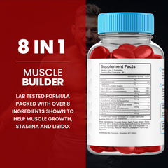 Gummies supporting enhanced drive mood and confidence