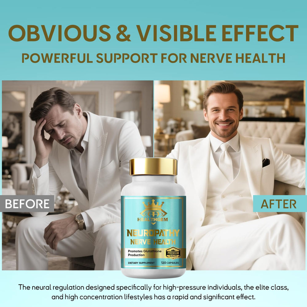 Illustration representing improved mood and well-being from nervous system support
