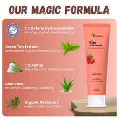 Enoble Kids Toothpaste packaging 3.5 oz
