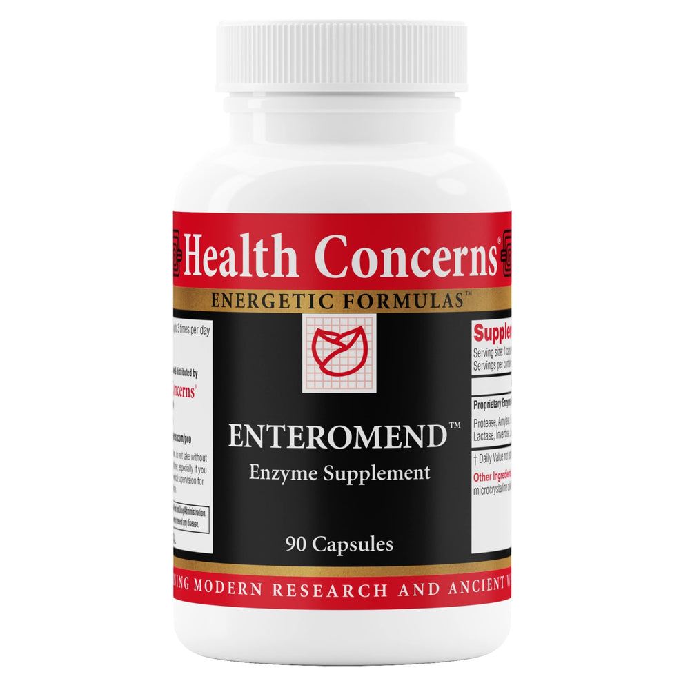 Enteromend bottle front label