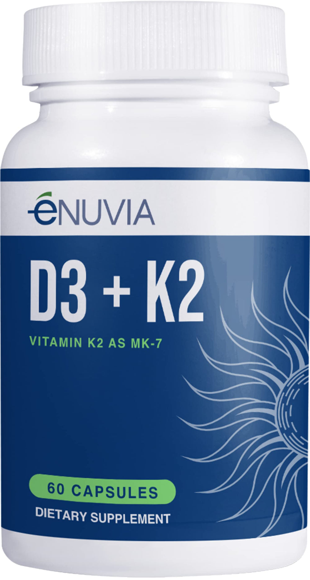 Enuvia D3+K2 bottle front view