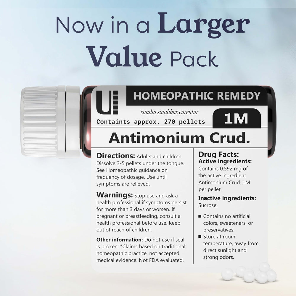 Environment-friendly bottle with 270 pellets (90 doses)