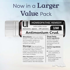 Environment-friendly bottle with 270 pellets (90 doses)