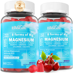 EnvyCure Magnesium Complex Gummies jar-front for vegan calm support