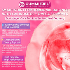 Gummy packaging showing vegan, gluten-free, non-GMO