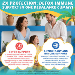 EnvyCure gummies prepared for kids 4+ and adults, family-friendly.