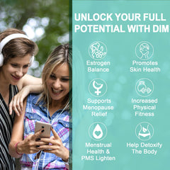 EnvyDeal DIM burdock-root ingredient close-up suggesting detox and balance