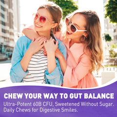 EnvyDeal probiotic gummies ingredients panel highlights dual prebiotics