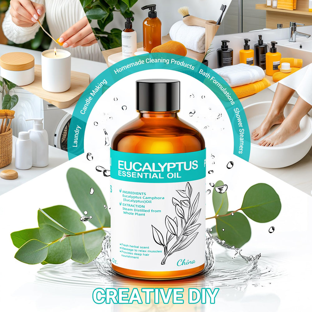 DIY candle making with ENYORLI Eucalyptus Oil