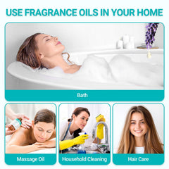 Lavender essential oil in diffuser for aromatherapy
