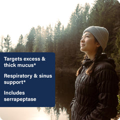 Concept image showing immune system support and respiratory health