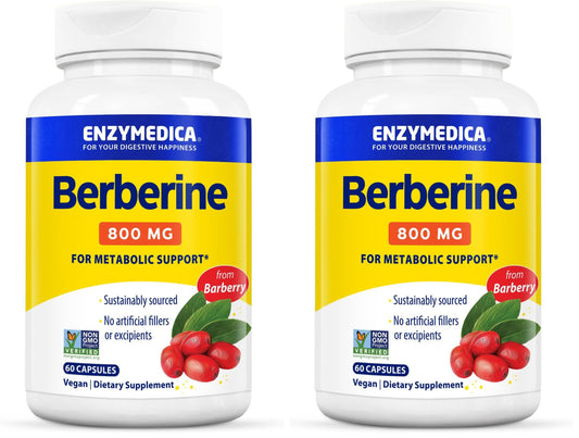 Hero image for Enzymedica Berberine 800 mg vegan capsules
