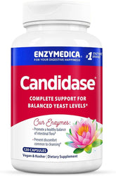 Enzymedica Candidase 120-count bottle
