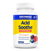 Enzymedica Acid Soothe chewable tablet bottle label