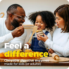 Chewable tablets ready for kids' routine